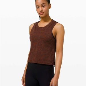 Lululemon Train to Be Tank Top Terracotta
